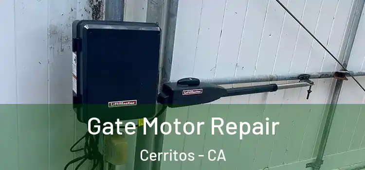 Gate Motor Repair Cerritos - CA