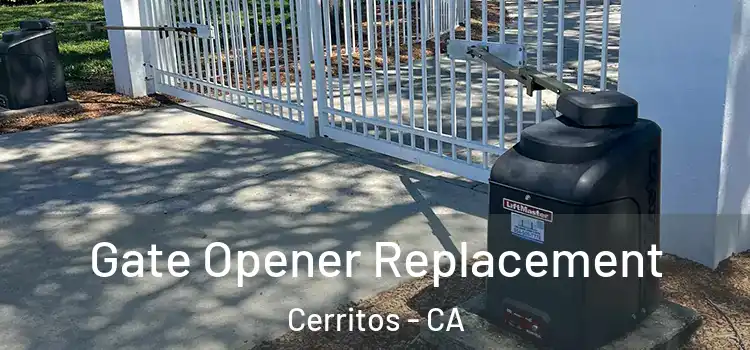 Gate Opener Replacement Cerritos - CA