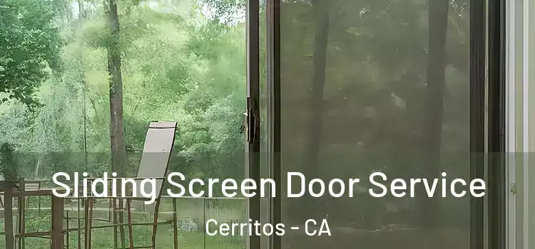 Sliding Screen Door Service Cerritos - CA